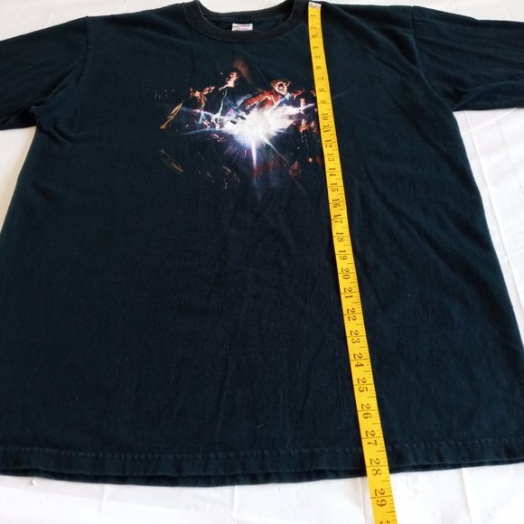 Rolling Stones “A Bigger Bang” concert Tour Black T-Shirt 2005 Large - Picture 6 of 9